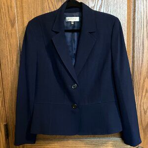 Kasper Navy Blazer Size 16